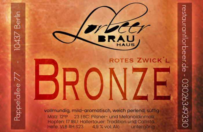 Bier Brauhaus Bronze 4fb 2022 neu